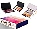 MakeUpPro - 291pcs Complete Beauty Kit With 180 Color Make-Up Eye Shadow Shimmer Palette, 66 Color Lip Gloss Palette, 12 Glitter Eye And Lip Liner Pens, 12pcs Makeup Brush Set, 15 Color Concealers, 5 Makeup Teardrop Sponges + Professional Eyelash Curler