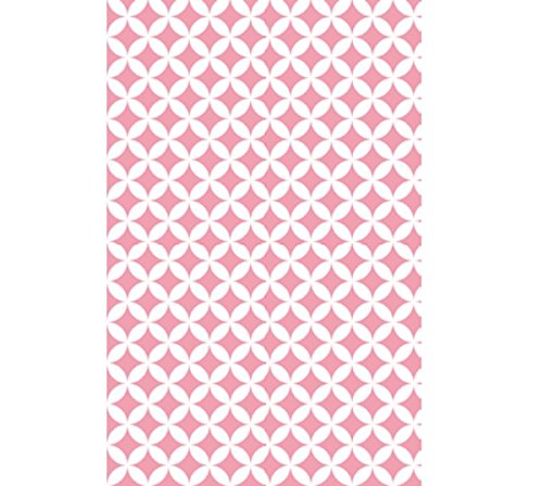 Klebefolie - Möbelfolie Elliott pink Dekorfolie 45 cm x 200 cm moderne Selbstklebefolie Folie Dekorfolie mit Retro Motiv
