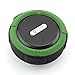 Produktbild wasserdichte Bluetooth-Lautsprecher, tragbare Mini Wireless Bluetooth Lautsprecher mit HD Audio, verbesserter Bass, eingebautes Mikrofon, TF-Kartensteckplatz für Dusche, Pool, Strand, Outdoor,Green
