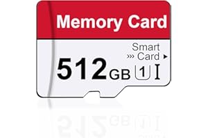 LITHOSCLOUD Scheda di Memoria da 512 GB con Adattatore, Scheda SD 512GB Grande Capacità Alta Velocità UHS-I C10 A1 Memory TF Card for Tablet/Mobile Phone/Camera/Car Audio/Game Console