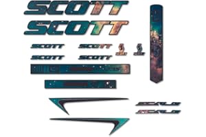STAR SAM Autocollants compatible avec aveccadre Veló Scott Scale galaxy
