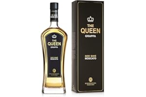 Bonaventura Maschio Grappa The Queen. Monovitigno di moscato. Gusto morbido e persistente - 700 ml