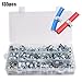 Produktbild Starall 135pcs Mini Rohr Rohr Schlauchschelle Clips Metall Durable Portable für Haushalt