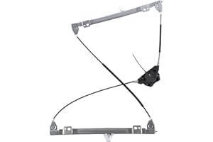 GELUOXI Window Regulator Front Left Passenger Side Replacement for Fi-ES-ta 3 Door Mk5 Mk6 2001-2008