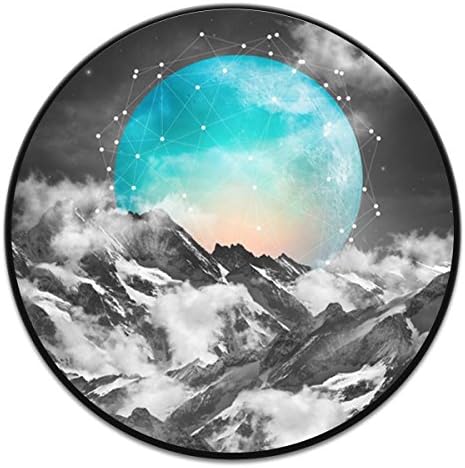 Cheap Pop Out for Mobile Phone, Expanding Pop Grip Mount Holder Stand Sockets for iPhone X,Smartphones and Tablets - Blue Moon In Starry Black