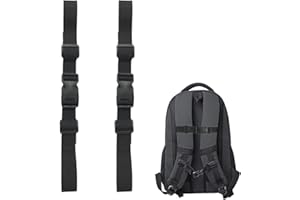 COYUN 2 Pcs Correa de Pecho para Mochila, Reemplazar la Mochila Ajustable de Nailon con Hebillas Nylon Antideslizante Correa, Accesorios para Jogging,Senderismo y Salir a Correr