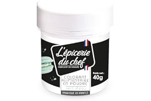 L'ÉPICERIE DU CHEF Epicerie du Chef Colorant Artificiel en Poudre Vert d'Eau 60 g