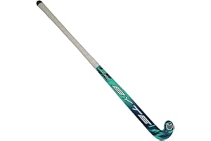 BYTE HX900 WOODEN OUTDOOR HOCKEY STICK NAVY/TEAL