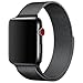 Produktbild Apple Watch Armband 42mm, Apple Watch 42mm Uhr mit Magnetverschluss, Watch Watch Edelstahl Uhrenarmband für Apple Watch Series 1, Serie 2, Sport, Edition, Nike+, Edition 42mm (Schwarz)