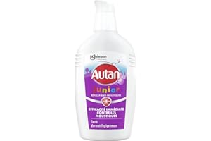 Autan Gel Junior - Répulsif Anti-Moustiques - Testé Dermatologiquement - Convient aux Enfants dès 24 Mois - 1 Gel, 100ml