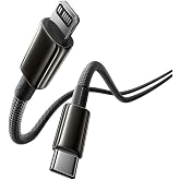 Baseus Tungsten Gold Air 30W Type-C to Lightning (iP) Hızlı Şarj ve Veri Aktarım Kablosu, PD Destekli &Ouml;rg&uuml;l&uuml; Kopmaz Yapı, iPh