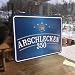 Produktbild Original ARSCHLECKEN 350 Wandschild, Blechschild Arschlecken350 by Sepp Bumsinger, Prägeschild