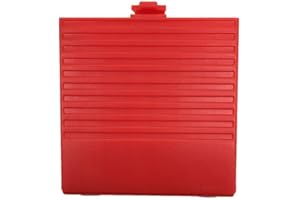 THE TECH DOCTOR Gameboy Battery Cover for DMG-01 Classic Gameboy (Battery Cover Red)