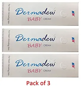 Dermadew Baby Cream (80 gm) (Pack of 3)