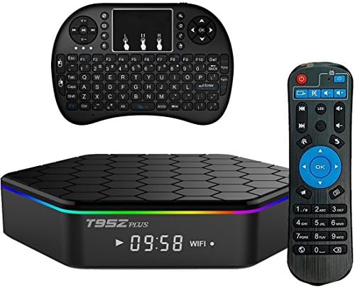 T95Z PLUS TV BOX + Wireless Keyboard, Octa Core Android 6.0 2GB 16GB 2.4G/5G Dual WIFI Amlogic 912 1000M LAN Bluetooth 4.0 4K 3D