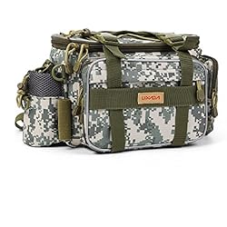 Lixada Trulinoya Multifuncional Bolsa de Pesca Tackle para Al Aire Libre