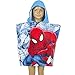 Produktbild 4777 Kinder Badeponcho Bademantel SPIDERMAN Strandtuch Kapuzenhandtuch (blau, onesize)