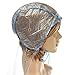 Disposable Salon Hair Coloring Highlighting Cap with Plastic Hook