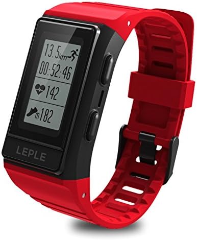 OOZIMO Fitness Tracker, GPS Smart Watch, Outdoor Display Screen, Sports Bracelet For Climb/Ride/Ball Games,Red