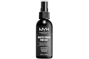 NYX Professional Makeup Spray fijador Makeup Setting Spray, Larga duración, Ligero, Fórmula vegana, Acabado Matte, 60 ml