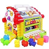 Colorful and Attractive Funny Cottage Educational Toy, Learning House - Baby Birthday Gift for 1 2 3 Year Old Boy Girl Child