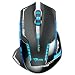 Produktbild Gaming-Spiel E-3lue 6D Mazer II 2500 DPI blaue LED 2,4 GHz kabellose optische Maus Tefamore