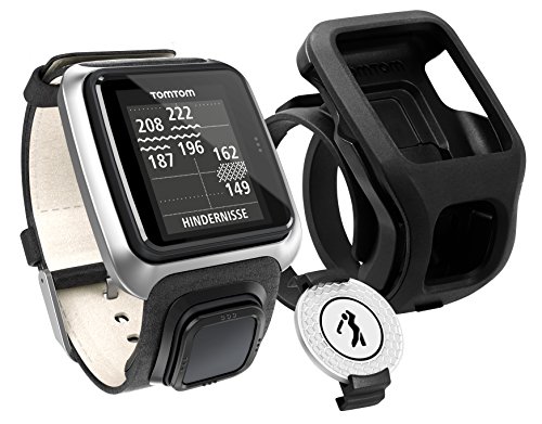 Preisvergleich Produktbild TomTom Golfer GPS-Uhr Premium Pack, schwarz