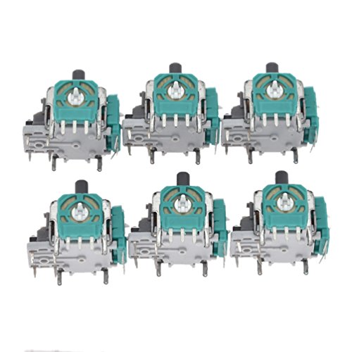 Preisvergleich Produktbild Kesheng 6X 3D Analogsensor Thumbsticks Joysticks für Xbox One Kontroller Ersatzteile