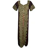 Indiatrendzs Women Cotton Nighty Printed Summer Nightwear (Chest 42)