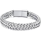 BEAUT VOGUE Steel Bracelet, men's bracelet, gift steel bracelet, double zinzir stainless steel bracelet