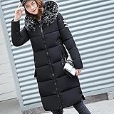 ❀ El paquete incluye: 1pc Mujeres sólidas casual más gruesa invierno Slim Down chaqueta Lammy abrigo