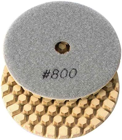 Specialty Diamond BRTD4800 4" Dry Concrete Polishing DGEX Pad with 6mm - 800 Grit