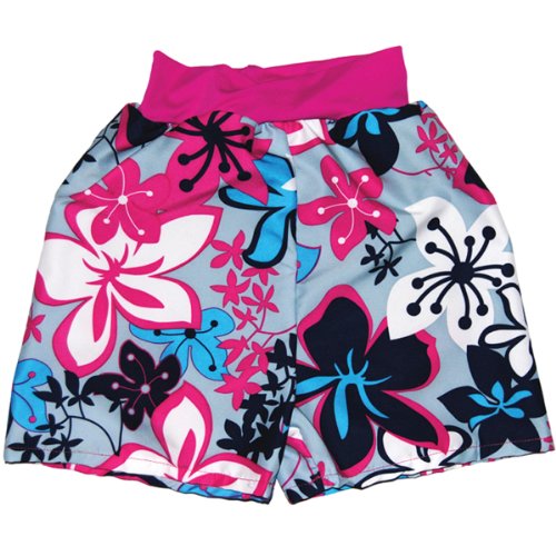 Splash About Happy Nappy Board Shorts - Pink, Large, 6-14 Months