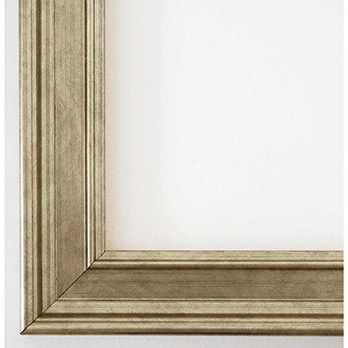Spiegel Wandspiegel Badspiegel - Hamburg 3,4 - Silber - 200 Größen zur Auswahl - handgefertigt - 50 x 80 - FM - Antik, Barock, Landhaus