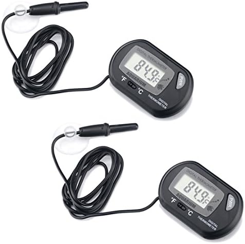 Aquarium Thermometer, Fish Tank Digital Water Thermostat Marine Temperature Control