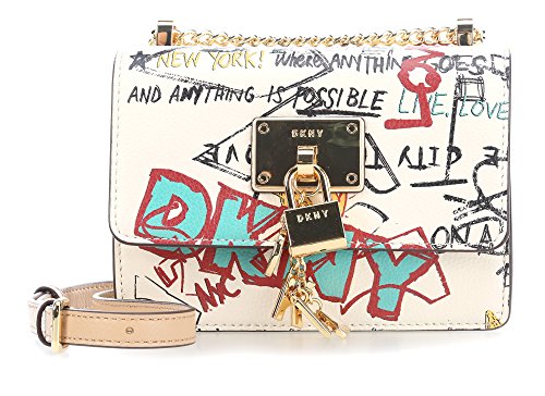 Preisvergleich Produktbild DKNY Elissa Schultertasche creme