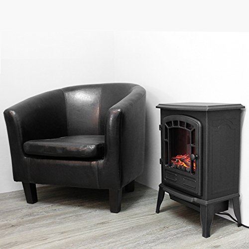 Classic Fire – Elektrokamin Torino 2000W mit simuliertem Kaminfeuer Feuereffekt – elektrischer Kamin - 7