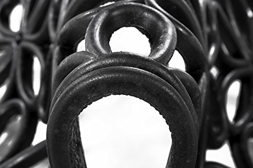 andiamo 710347 Gummifußmatte Nabucco halbrund, 45 x 75 cm, schwarz - 4