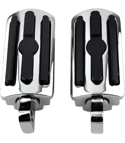 XKMT-Highway Front Skull Foot Pegs Clamps Compatible With GL1800 GL1