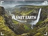 Planet Earth - Ackermann Gallery 2019, Wandkalender im Querformat (66x50 cm) - Großformat / Hochwertiger Panorama-Kalender mit Monatskalendarium by 