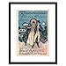 Produktbild AD KUNSTNERKARNEVAL FEST PAA FLADEBY ANNO 1800 FRAMED ART PRINT POSTER F12X9903