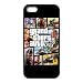 Produktbild GTA 5 Cover Art iPhone 4 4s Cell Phone Case Black&Phone Accessory STC_002418