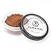 Saiya Flawless Complexion Mineral Foundation Makeup Powder MEDIUM BROWN] For Dark Skin Tones - Vegan friendly SPF 15 100% natural weightless minerals for full coverage with all skin types - 4g