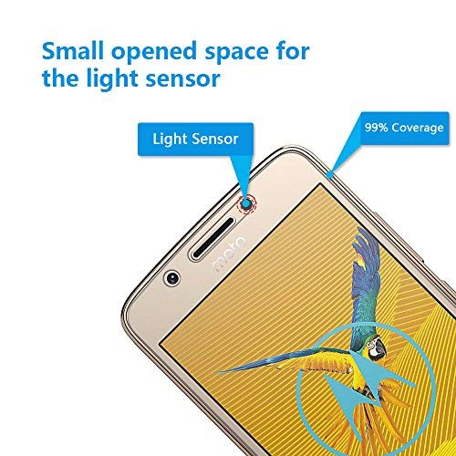 2-Pack MOTO G5 Protector de Pantalla SPARIN Cristal Templado Protector
de Pantalla para Moto G5 con 9H Dureza Alta Definici n
AltaTransparencia Garant a de por vida 2-Pack MOTO G5 Protector de Pantalla SPARIN Cristal Templado Protector
de Pantalla para Moto G5 con 9H Dureza Alta Definici n
AltaTransparencia Garant a de por vida