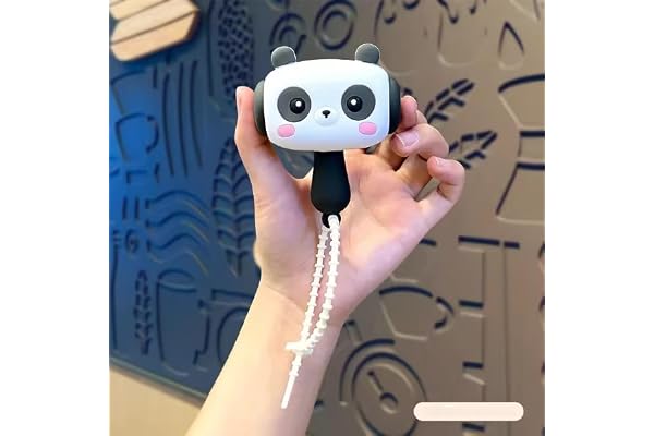 SAJANI Cute Cartoon Hammer Choo Choo Keychain With Sound For Kids, Shake Left Right Musical Beep Hammer Toy, Soft Grip Cartoon Handheld Sensory Keychain For Babies & Toddlers