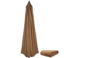 KDHKDFN Toile Parasol pour Parasol Déporté 3x3 8 Baleines De 142-147 Cm Environ De Long Chacune