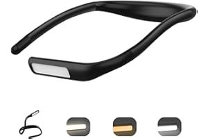 KEWUZY Lampada da Lettura, LED Luce per Lettura Libri a Letto, 3 Colori Luminosità Infiniti Modalità Dimmer, Flessibile Collo Luce Lettura per Libro per Letto, Studio, Lavoro, Viaggio, Campeggio