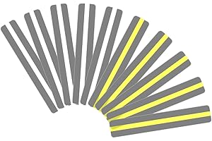 TSUWNO Lot de 10 Marque-pages en PVC pour Dyslexiques: Règles de Lecture, Bandes de Surbrillance et Guides d'Enseignement pour Assister la Lecture.