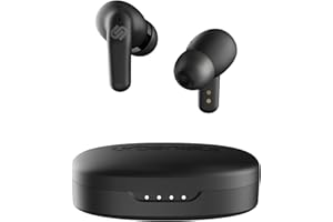 Urbanista Seoul Écouteurs sans Fil | Écouteurs avec Microphone | Écouteurs de Jeu à Faible Latence de 70 ms | Duel Mode | Écouteurs USB-C à Charge Rapide | Durée d'Écoute de 32 H | Noir Minuit