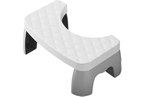 REHMANNIAE Tabouret De Toilette Physiologique | Marche Pied Toilette pour Adultes Et Enfant | Marche Pied WC pour Adulte | Repose Pied en PP Matériel pour Adopter La Position Squatty AntiConstipation